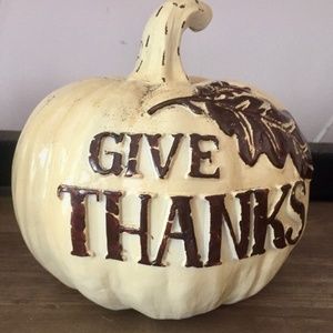 Thanksgiving pumpkin. 8X9
